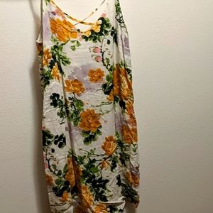 Floral Sheath Mini Dress